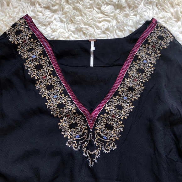 NWT Free People Wild One Embellished Mini Dress - Picture 4 of 8